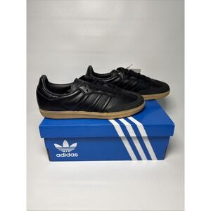Adidas Shoes Womens 6.5 Samba OG Core Black/Carbon Casual Lifestyl JS2762 NEW